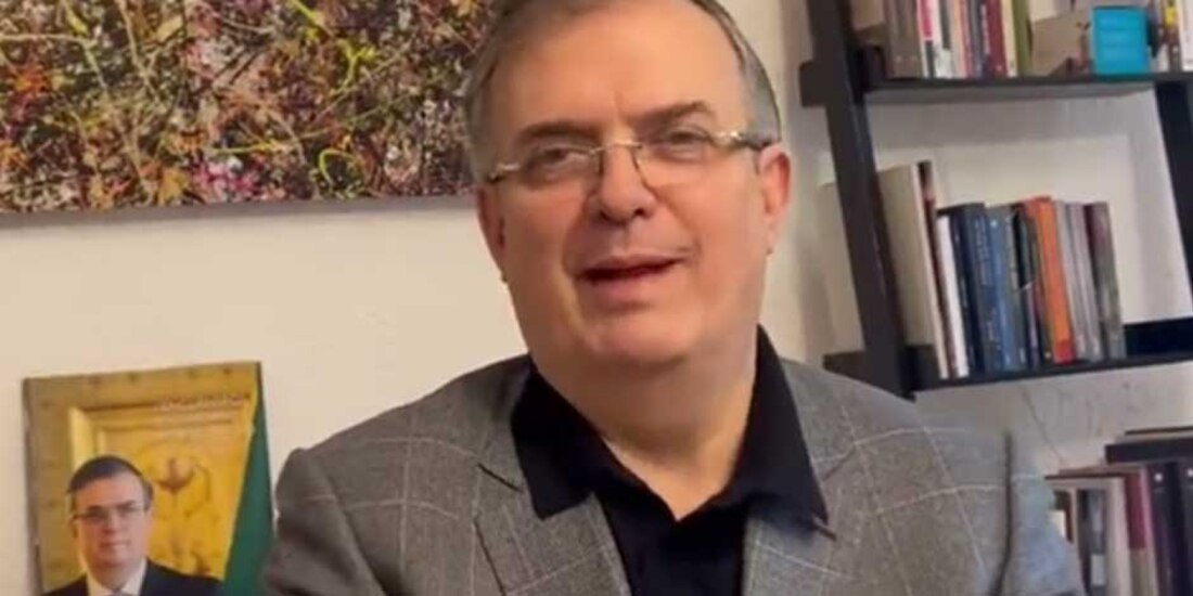 Captura de pantalla de un video publicado por Marcelo Ebrard el pasado 8 de noviembre en sus redes sociales