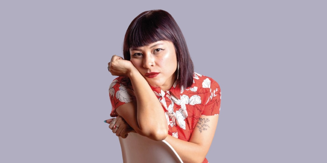 LA ESCRITORA y poeta Iveth Luna Flores.