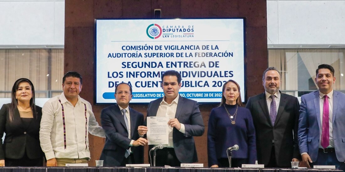 Comisón de Vigilancia de la ASF presentó la segunda entrega de informes en la Cámara de Diputados, ayer.