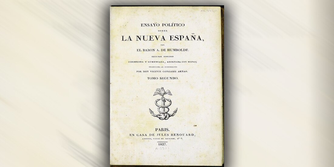 Ensayo político sobre el reino de la Nueva España (1808)