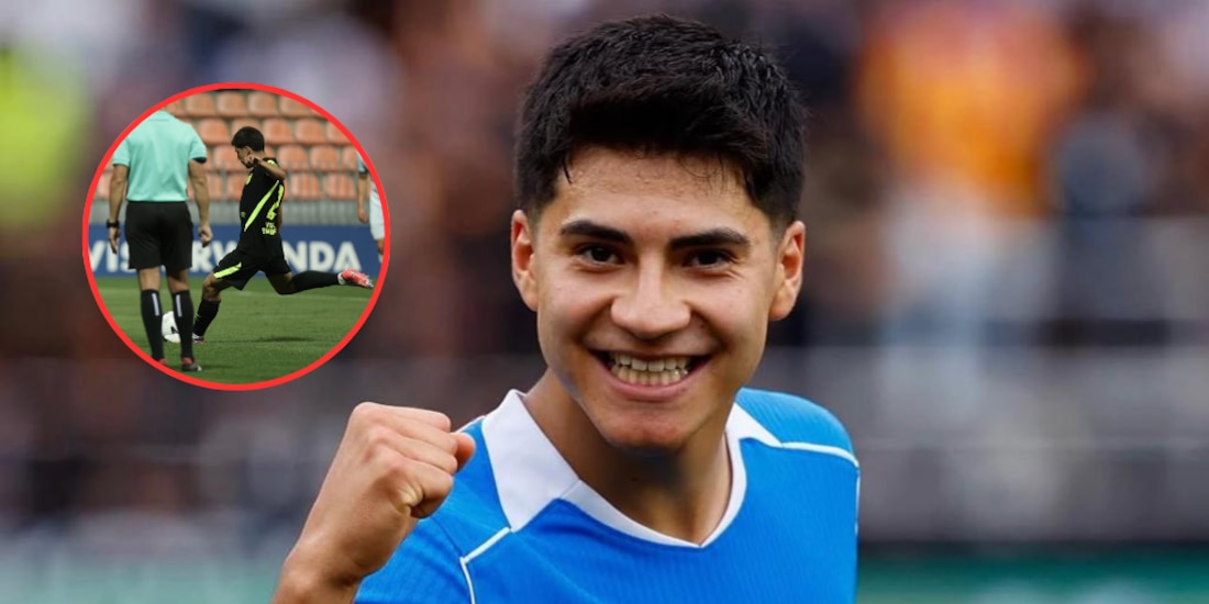 Obed Vargas se estrenó como goleador del Atlético de Madrid.