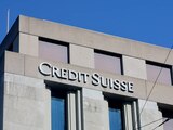 Credit Suisse, banco que registró caída de sus acciones este miércoles.
