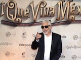 El director mexicano Luis Estrada, en el estreno de ¡Que viva México!, en 2023
