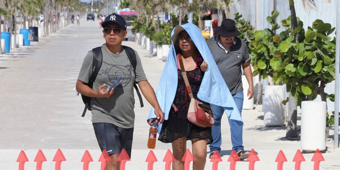 El calor sigue sin dar tregua en México.