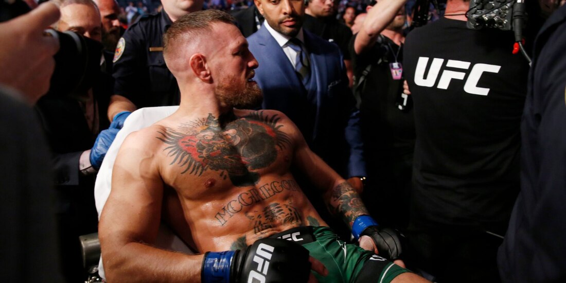 Conor McGregor en la T-Mobile de Las Vegas Foto: Reuters