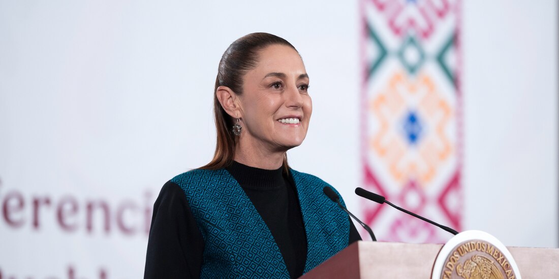 Claudia Sheinbaum, Presidenta de México.