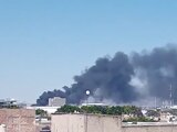 El día de hoy se registró un fuerte incendio en una Bodega entre las calles Fresno y Pichón de la colonia Morelos en el municipio de Guadalajara