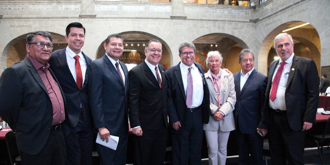 Senadores de Morena critican que secretario de Gobernación, Adán Augusto López no asiste a plenaria