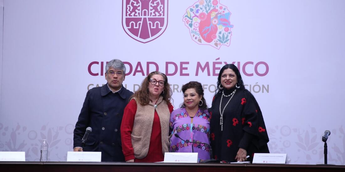El anuncio se realizó en conferencia de prensa.