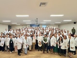 La presidenta Claudia Sheinbaum encabeza el corte de listón del Hospital General de Zona No.15 en Hermosillo.
