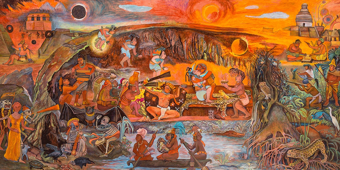 Obra mural va a la colección permanente del Museo del Palacio de Bellas Artes.