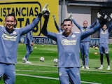 Luis Ángel Malagón y Rodolfo Cota en un entrenamiento del América