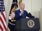 El presidente Joe Biden habla durante un evento en la Casa Blanca, Washington, el lunes 26 de junio de 2023.