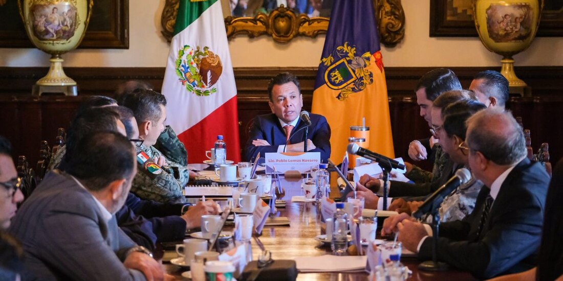 Pablo Lemus instala Mesa Interinstitucional de Seguridad de Jalisco.