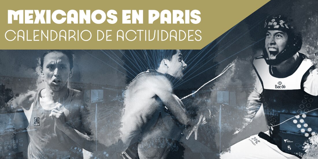 La delegación mexicana continuará con la actividad en París 2024 este sábado 10 de agosto