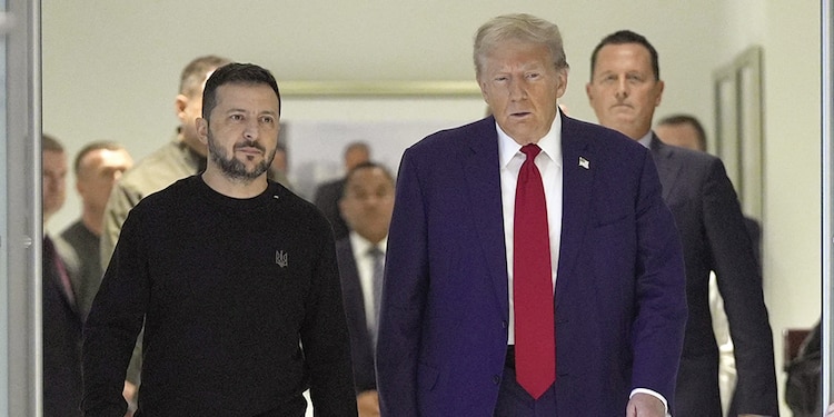 Zelenski se reunirá con Trump el domingo.