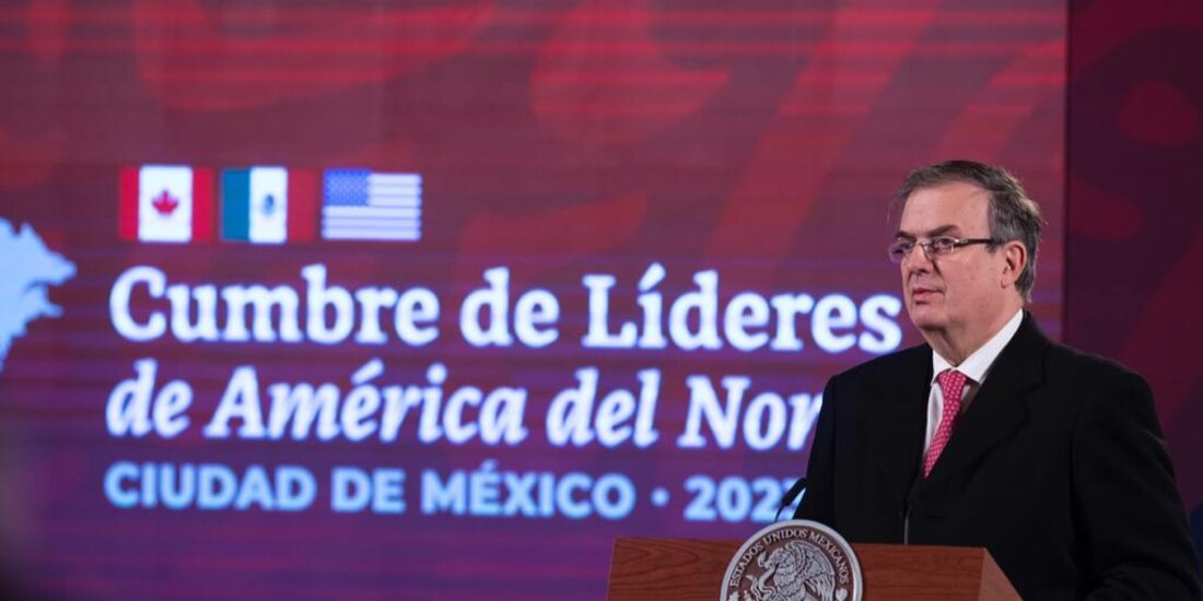 El titular de la Secretaría de Relaciones Exteriores, Marcelo Ebrard.