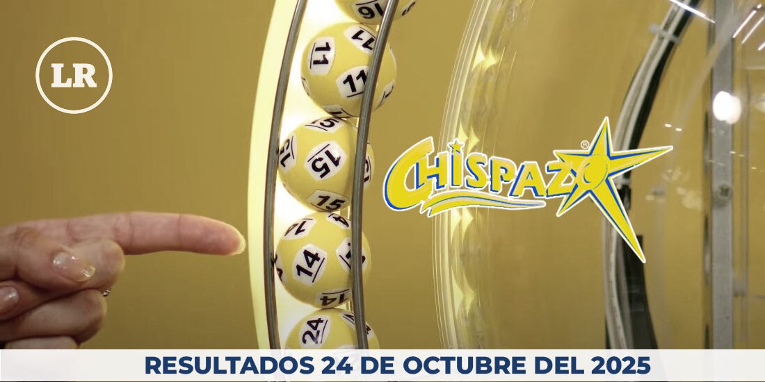 Resultados del Chispazo de hoy 24 de octubre del 2025.