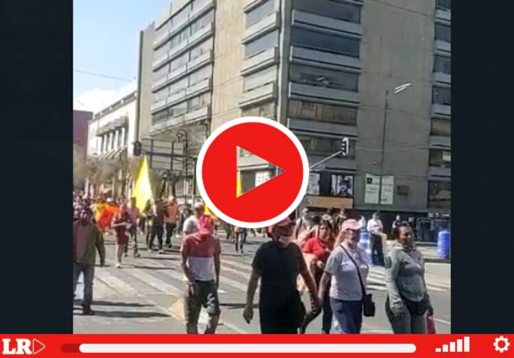 "mi voto no se toca" es la consigna de la movilización