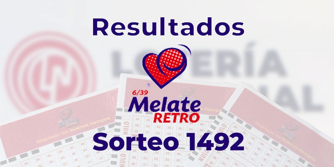 Resultados del Melate Retro 1482.