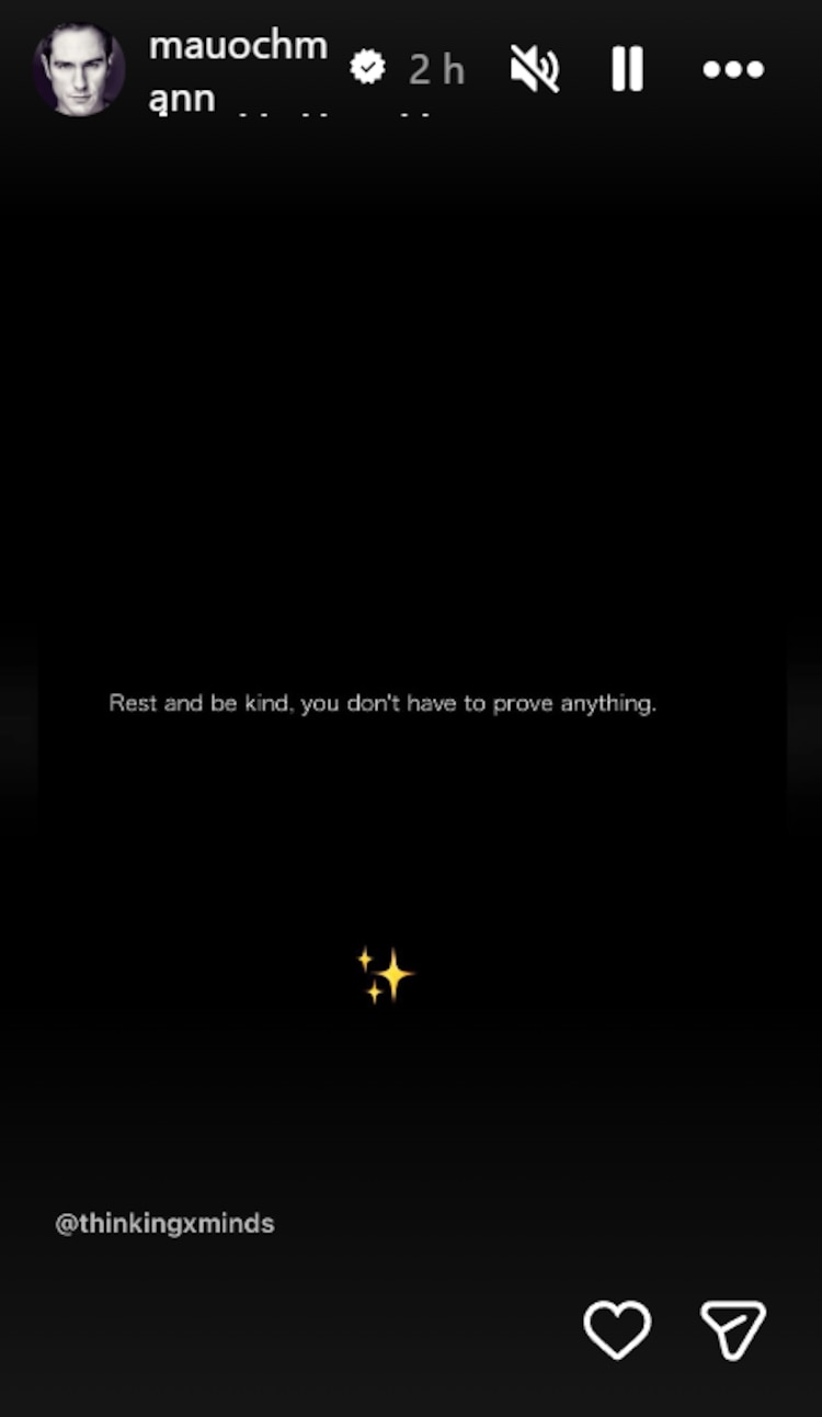 Mensaje de Mauricio Ochmann