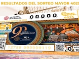 Resultados Sorteo Mayor 4025 del 25 de agosto de 2026 de Lotería Nacional.