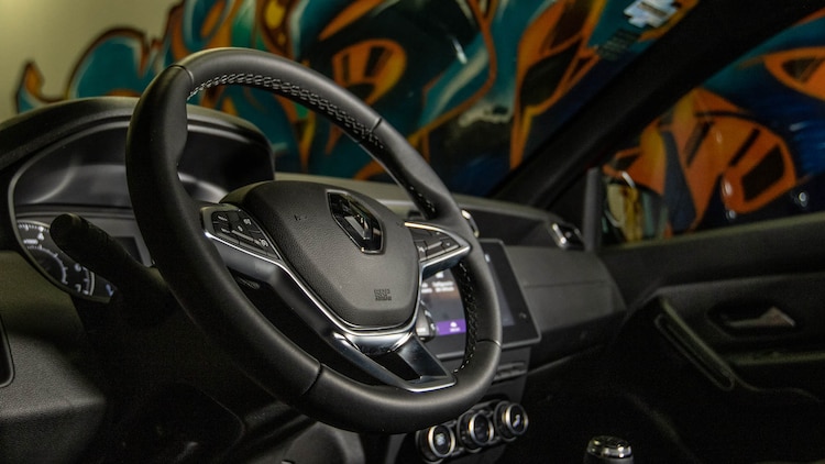 El volante del Renault Duster 2021