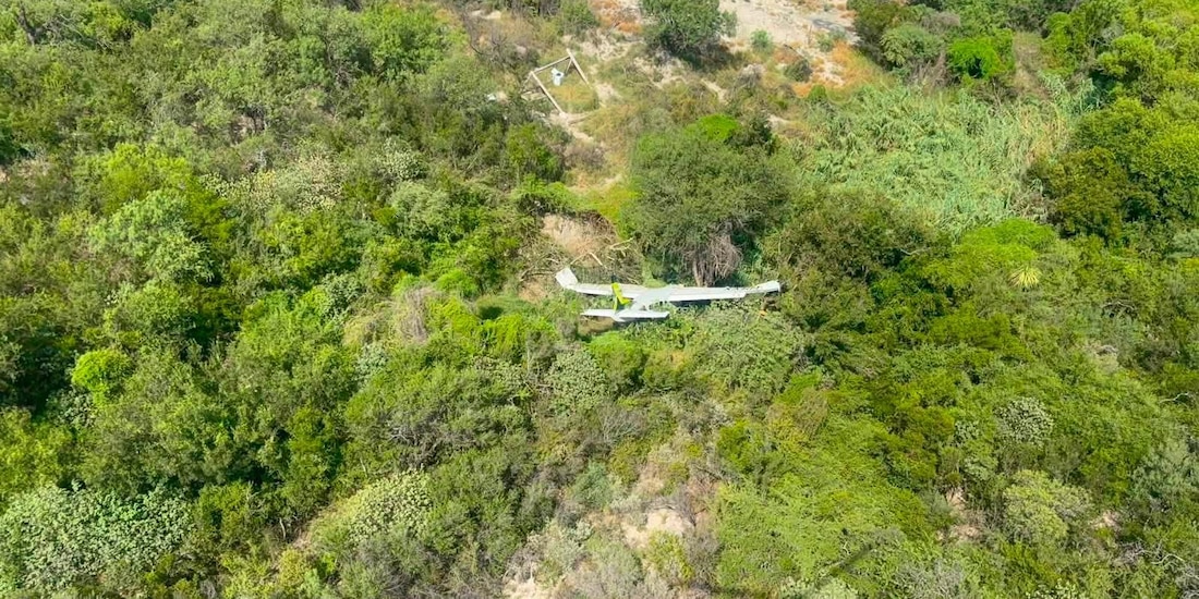 Avioneta se desploma en el municipio de Pesquería, Nuevo León, el 13 de julio de 2026.