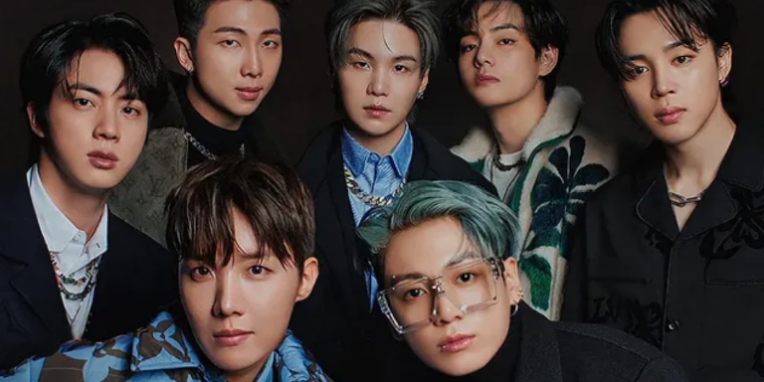 El grupo asiático BTS.