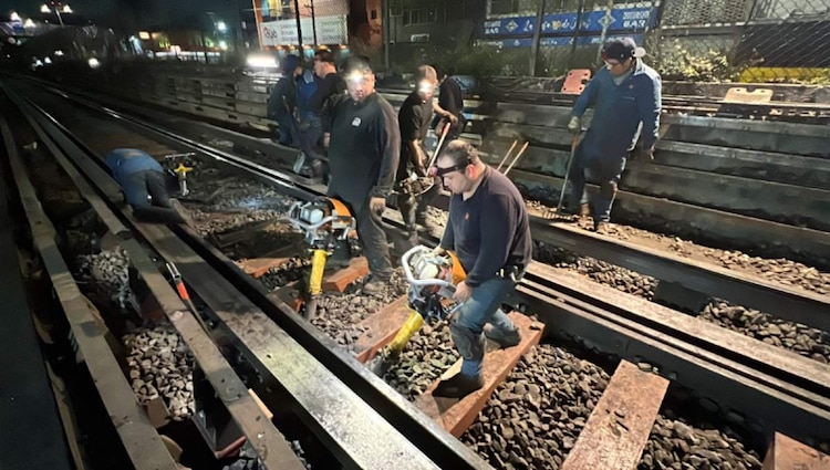 El tramo intervenido de alta fluidez de trenes y maniobras técnicas se localiza en la interestación Aragón-Oceanía.