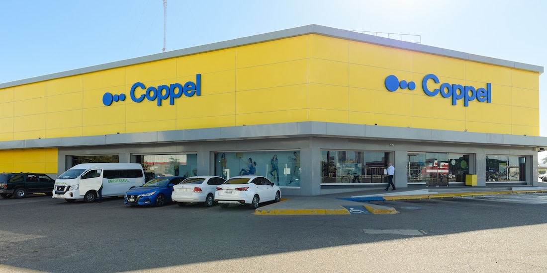 Una sucursal del banco Coppel.