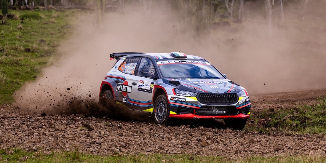 Miguel Granados cierra el Día 1 del WRC Rally del Paraguay en segundo lugar