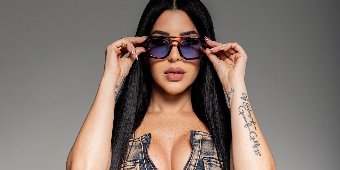 Jimena Araya, actriz, modelo y DJ venezolana vinculada por Estados Unidos con el Tren de Aragua.