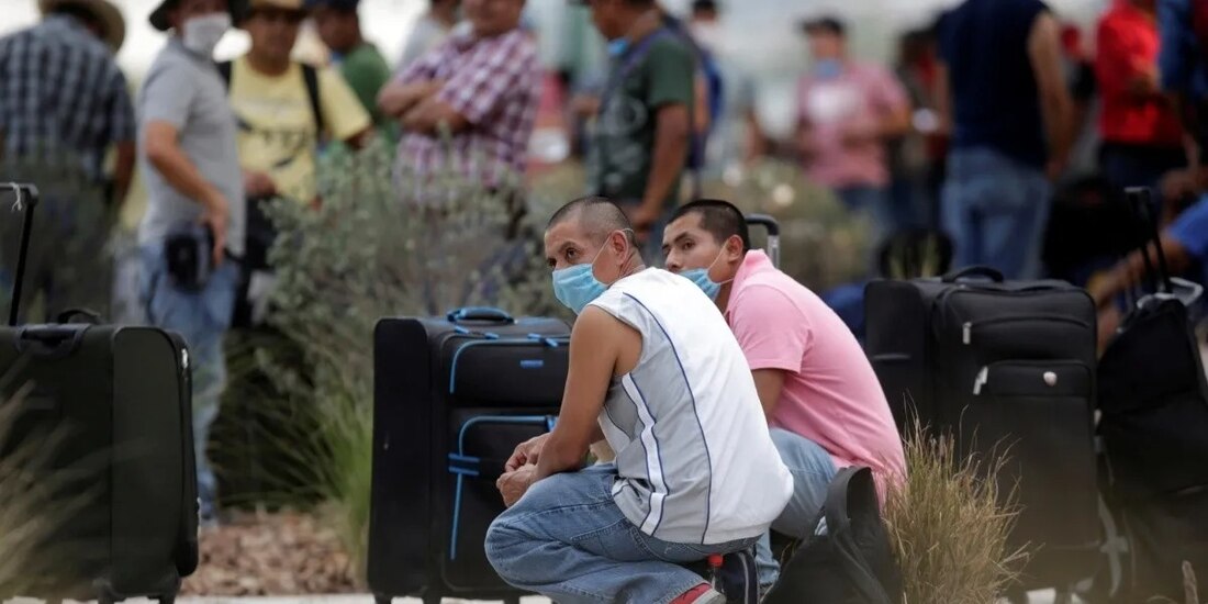 Migrantes mexicanos en Estados Unidos.