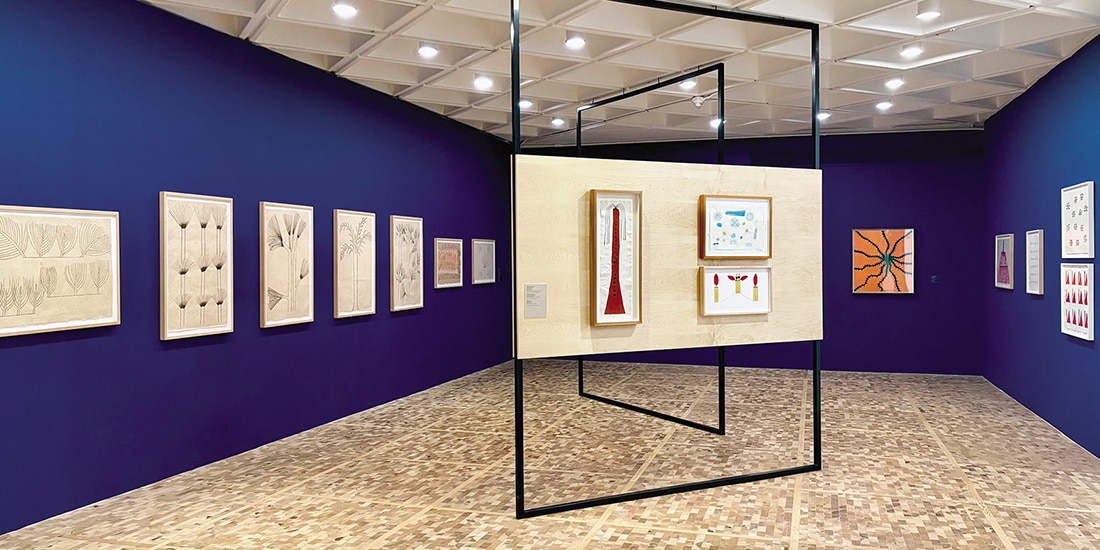 UNA DE LAS SALAS de la exposición.