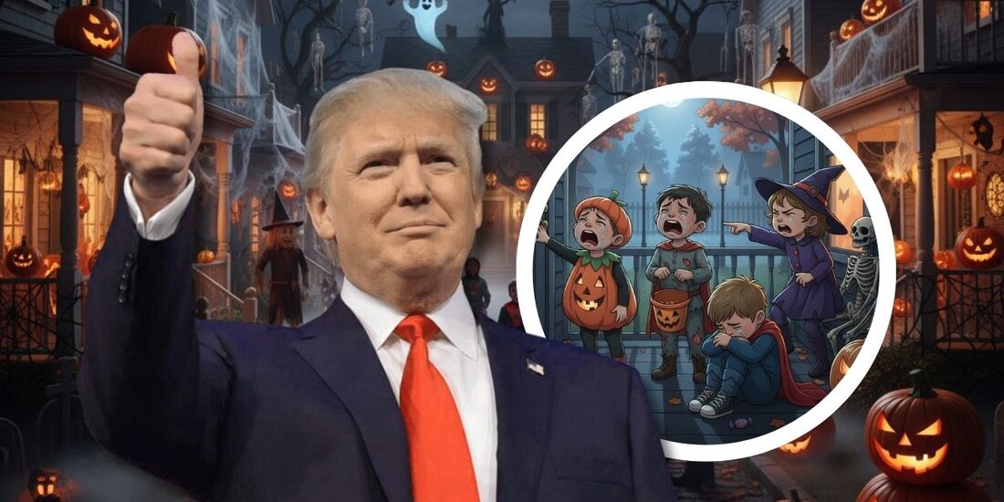 ¿Trump prohíbe el Halloween? Esto se sabe de la "aterradora" noticia.