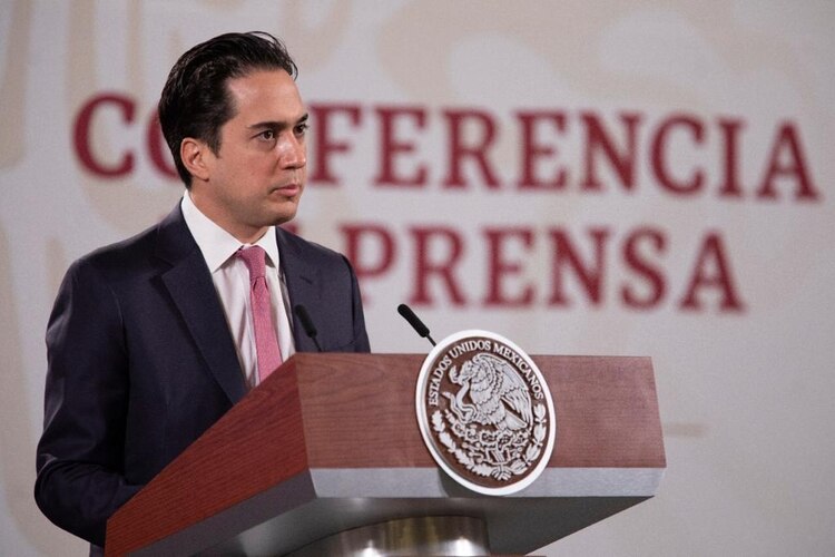 El director general de Banobras, Jorge Mendoza, el 13 de julio de 2020.