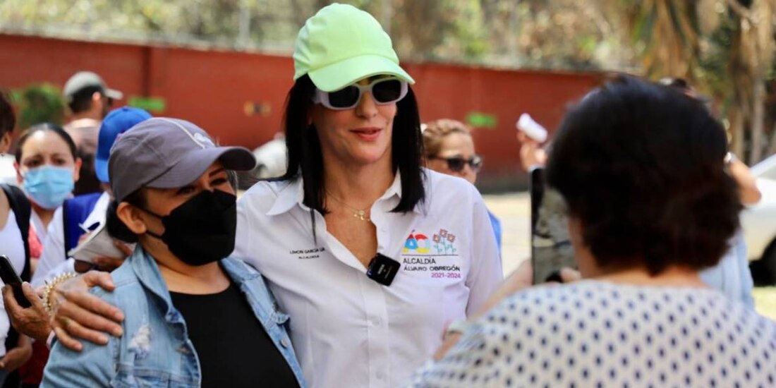 Obras benefician a más de 19 mil vecinos de Álvaro Obregón, destaca Lía Limón.