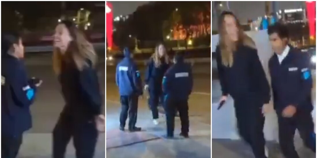 Exhiben, otra vez, a Ximena Pichel, "Lady Racista", por otro incidente con guardias de seguridad.