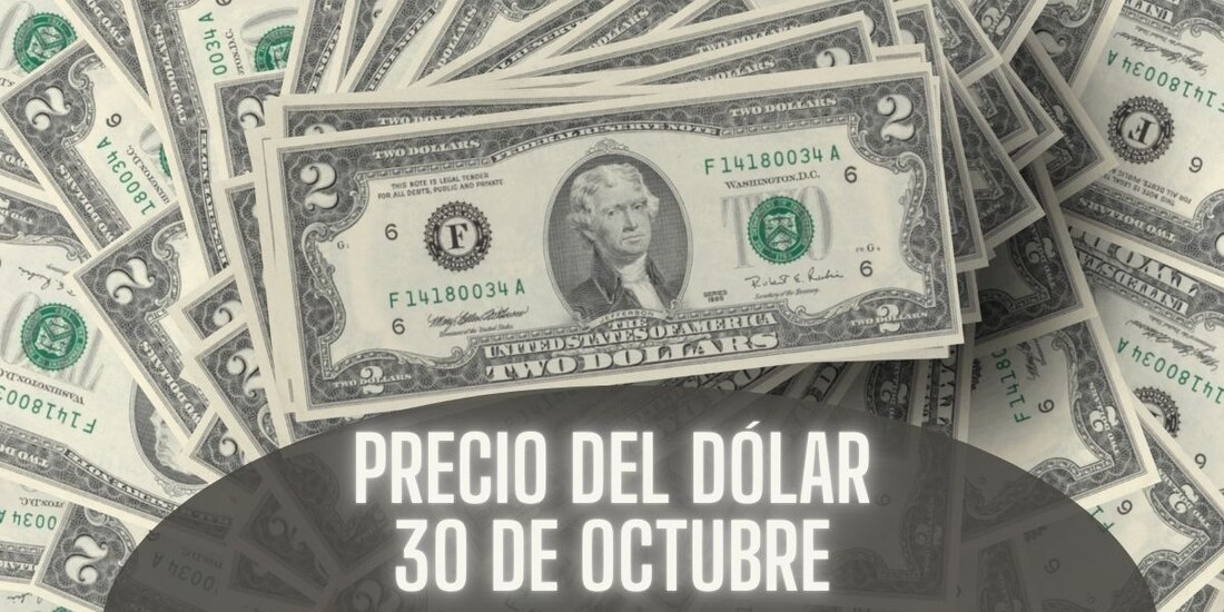 Este es el precio del dólar hoy miércoles 30 de octubre de 2024.