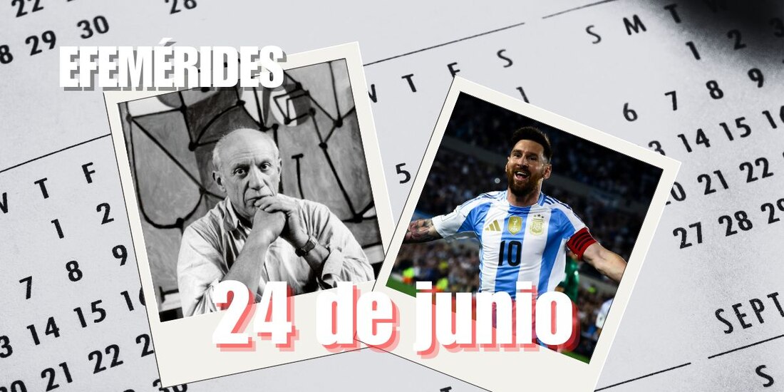 Estas son las efemérides de hoy, 24 de junio.