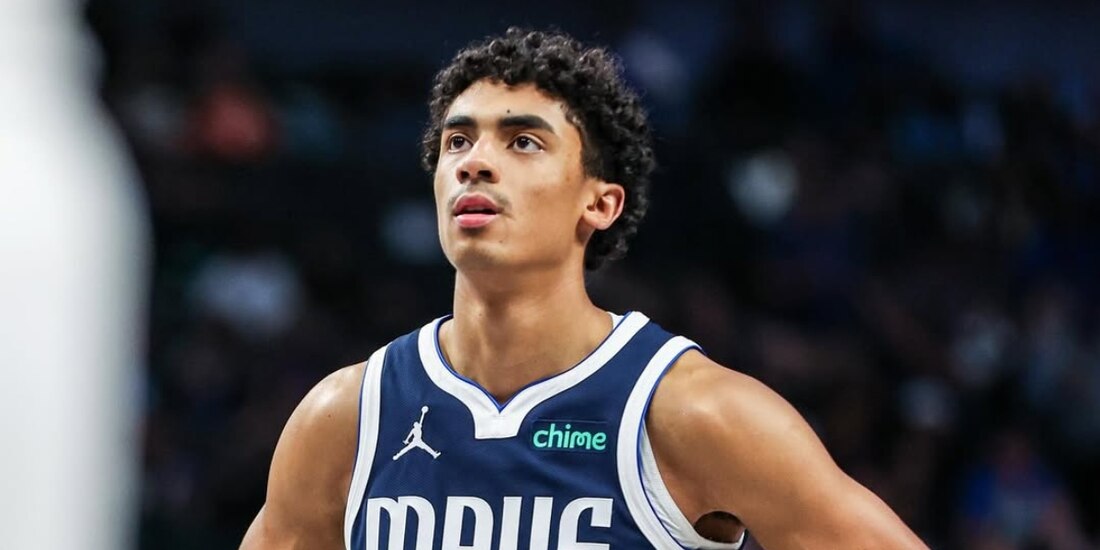 Max Christie, jugador de los Dallas Mavericks, habla sobre el juego de la NBA en México