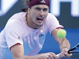 El alemán regresa la bola del serbio Novak Djokovic el 4 de octubre del 2026.