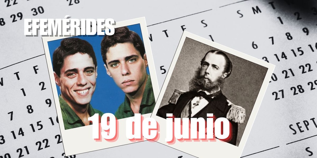Estas son las efemérides de hoy, 19 de junio.