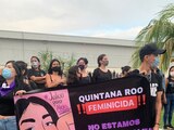 Protesta por feminicidio de Bianca Alejandrina