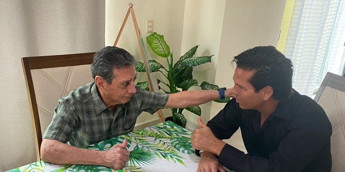 Mario Villanueva y Roberto Palazuelos.