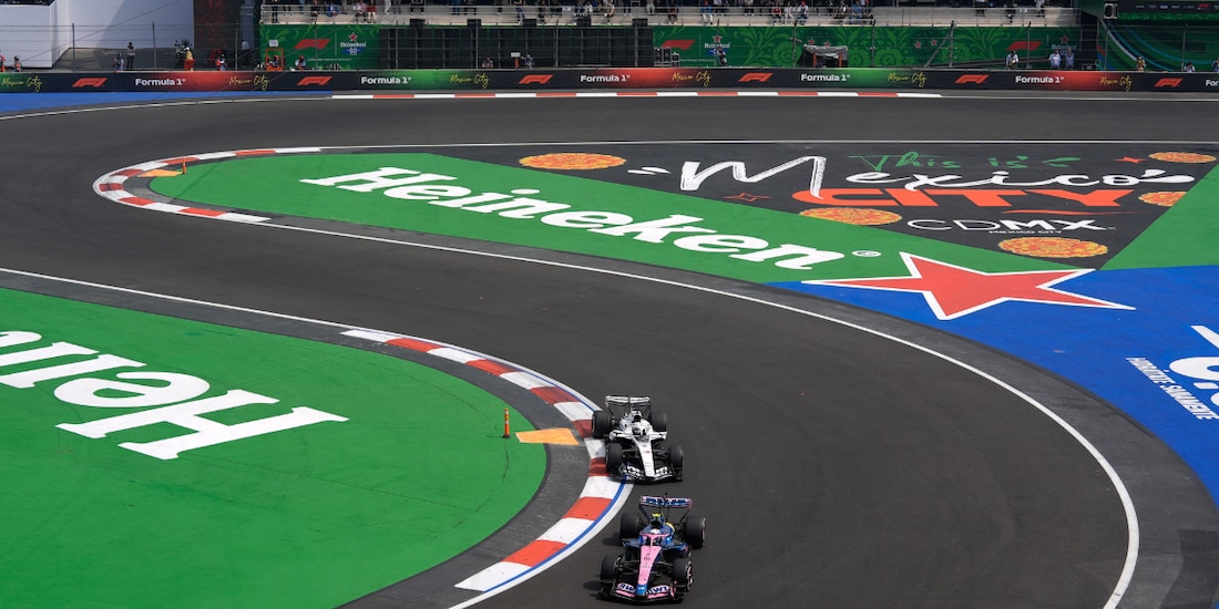 El Autódromo Hermanos Rodríguez durante la Práctica 1 del Gran Premio de México de la F1 2026.