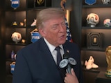 Trump fue entrevistado por Fox News desde el Estadio Nueva York Nueva Jersey.