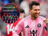Lionel Messi mandó mensaje al Barcelona tras coronarse en España.