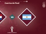 Países Bajos y Argentina chocan en el Mundial Qatar 2022.